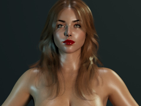 Sydney Sweeney 3Dモデル