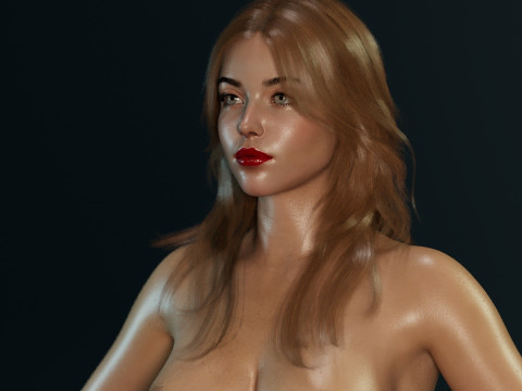 Sydney Sweeney 3Dモデル