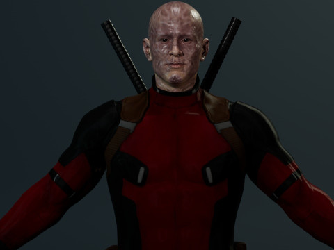 DEADPOOL Model 3D