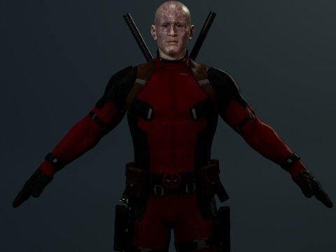 DEADPOOL Model 3D