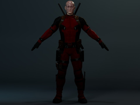 DEADPOOL Model 3D