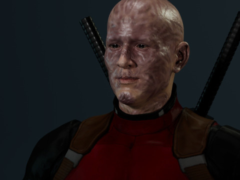 DEADPOOL Model 3D