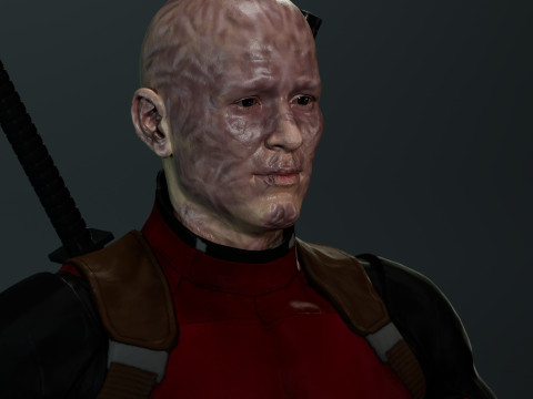 DEADPOOL Model 3D