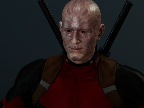 DEADPOOL Model 3D