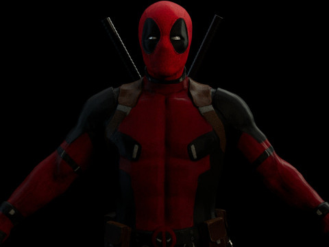DEADPOOL Model 3D