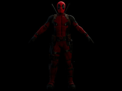 DEADPOOL Model 3D