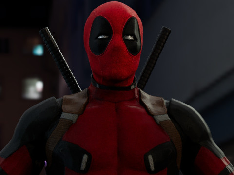 DEADPOOL Model 3D