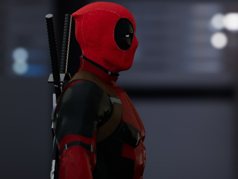 DEADPOOL Model 3D