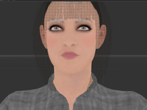 Uma Thurman Modelo 3D