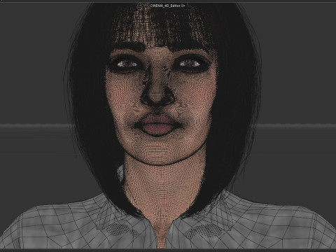 Uma Thurman Modelo 3D