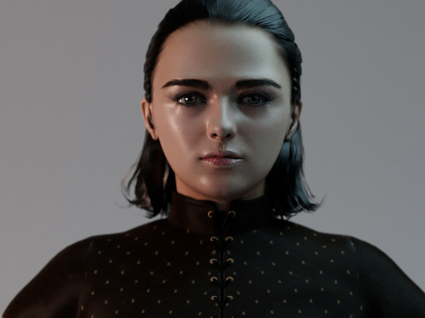 Arya Stark 3Dモデル