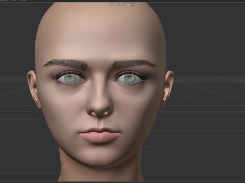 Arya Stark Model 3D