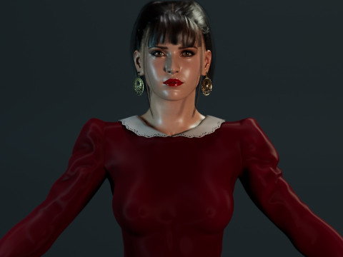 Felicity Jones Modelo 3D