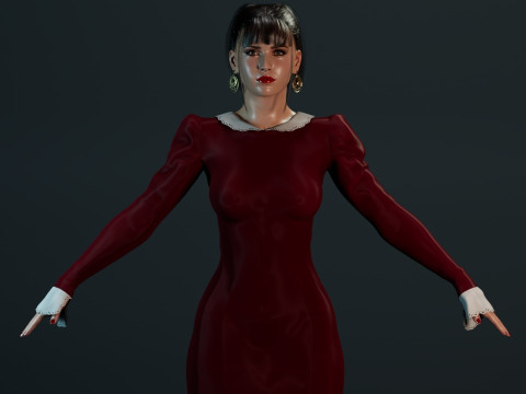 Felicity Jones Modelo 3D