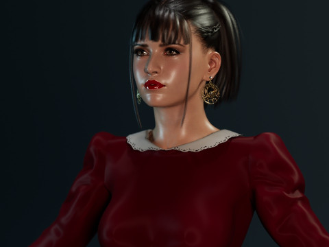 Felicity Jones Modelo 3D