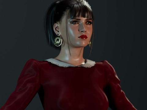 Felicity Jones Modelo 3D