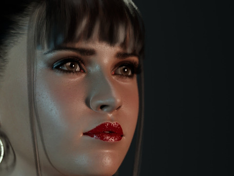 Felicity Jones Modelo 3D