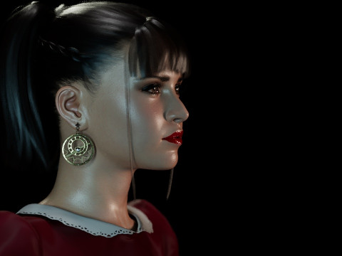 Felicity Jones Modelo 3D