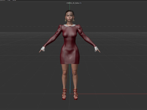 Felicity Jones Modelo 3D