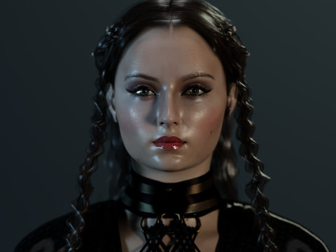 Sansa Stark Model 3D