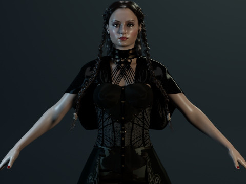 Sansa Stark Model 3D