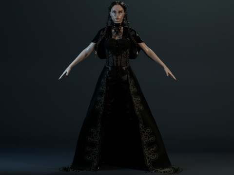 Sansa Stark Model 3D