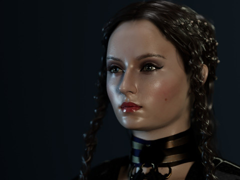 Sansa Stark Model 3D