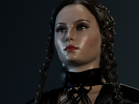 Sansa Stark Model 3D
