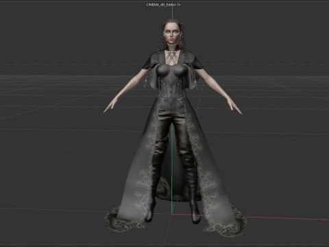 Sansa Stark Model 3D