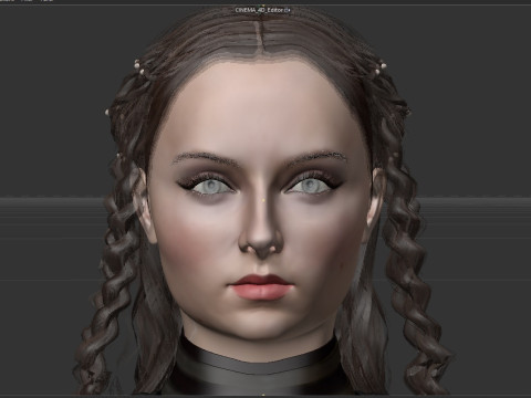 Sansa Stark Model 3D