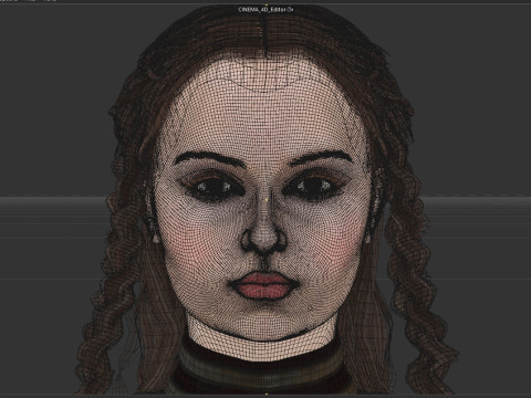 Sansa Stark Model 3D