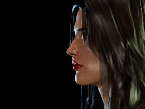 Cobie Smulders 3D Model