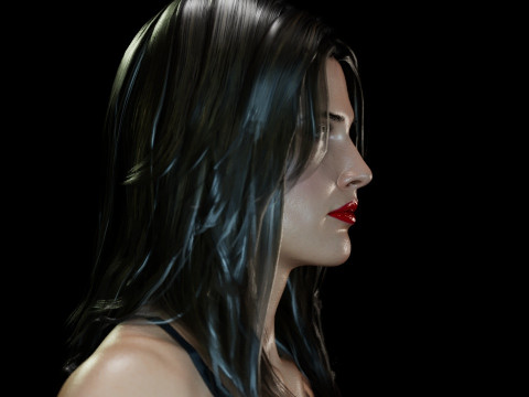 Cobie Smulders 3D Model