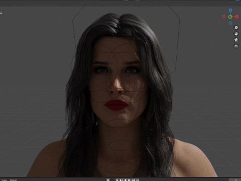 Cobie Smulders 3D Model