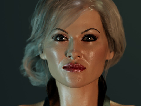 Pamela Anderson 3Dモデル