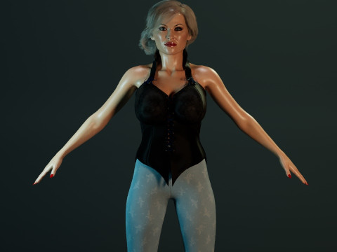 Pamela Anderson Modelo 3D