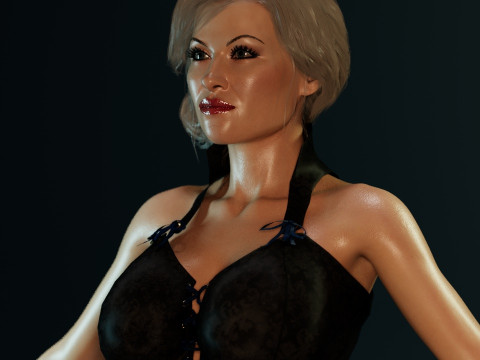 Pamela Anderson Modelo 3D