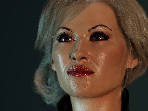 Pamela Anderson Modelo 3D