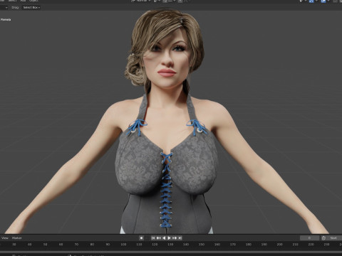 Pamela Anderson Modelo 3D