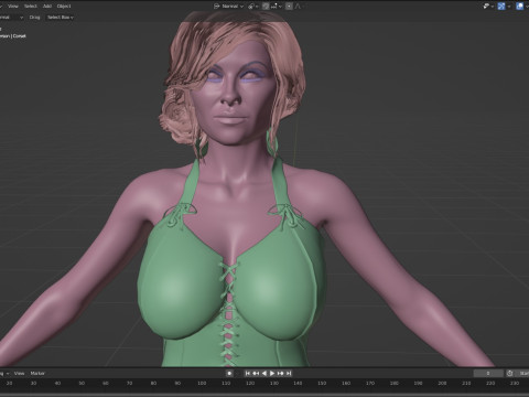 Pamela Anderson Modelo 3D