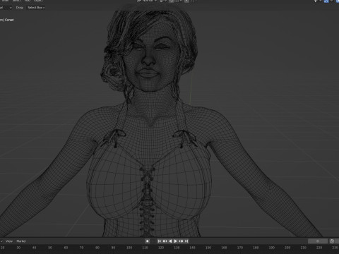 Pamela Anderson Modelo 3D