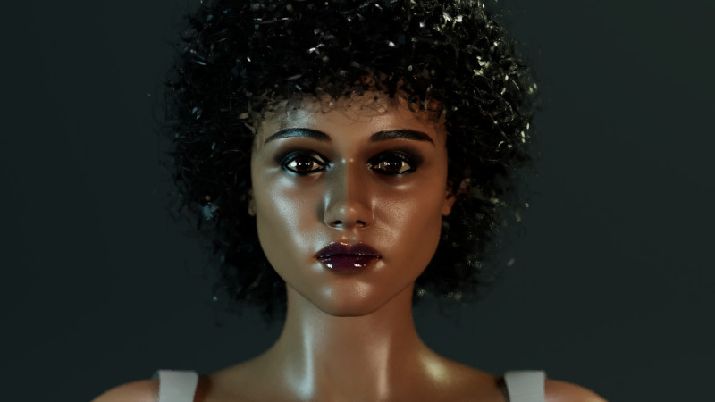 Nathalie Emmanuel 3D 모델 .c4d .max .obj .3ds .fbx .stl .blend
