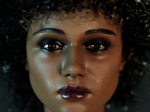 Nathalie Emmanuel 3D 모델