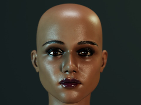 Nathalie Emmanuel 3D 모델