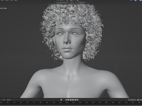 Nathalie Emmanuel 3D 모델