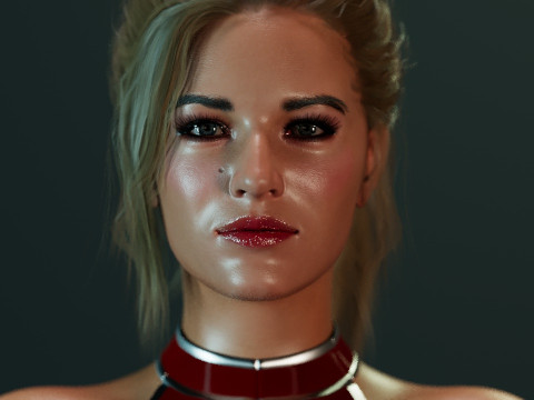 Blake Lively 3D Модель