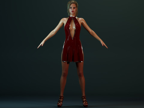 Blake Lively 3D 模型