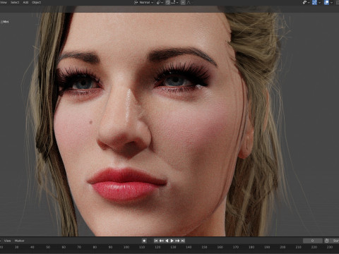 Blake Lively 3D 模型
