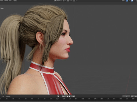 Blake Lively 3D 模型