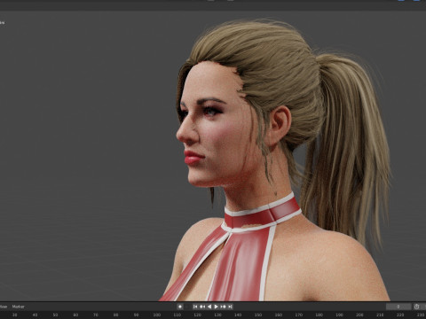 Blake Lively 3D 模型